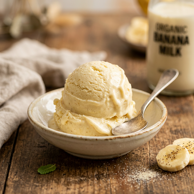 Bananen-Milcheis